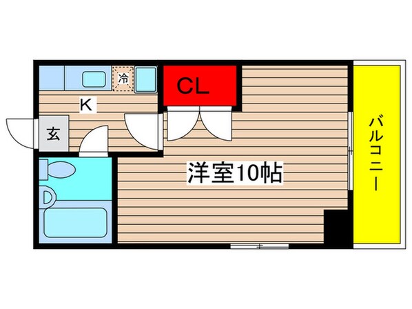 柴田マンションの物件間取画像